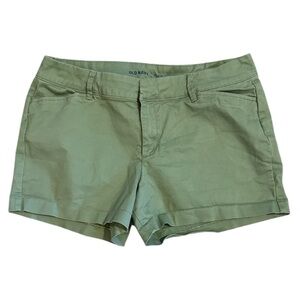 CLOSET CLEAR OUT! Old Navy pixie Chino shorts - sage of Aquarius green - size 8